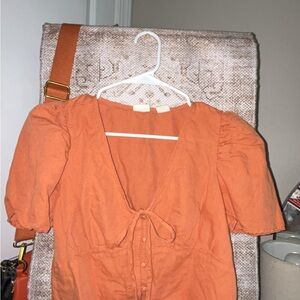 Levi’s Puff Sleeve Blouse